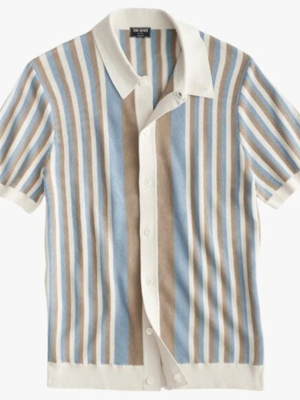 TODD SNYDER Silk | Cotton Sweater Polo